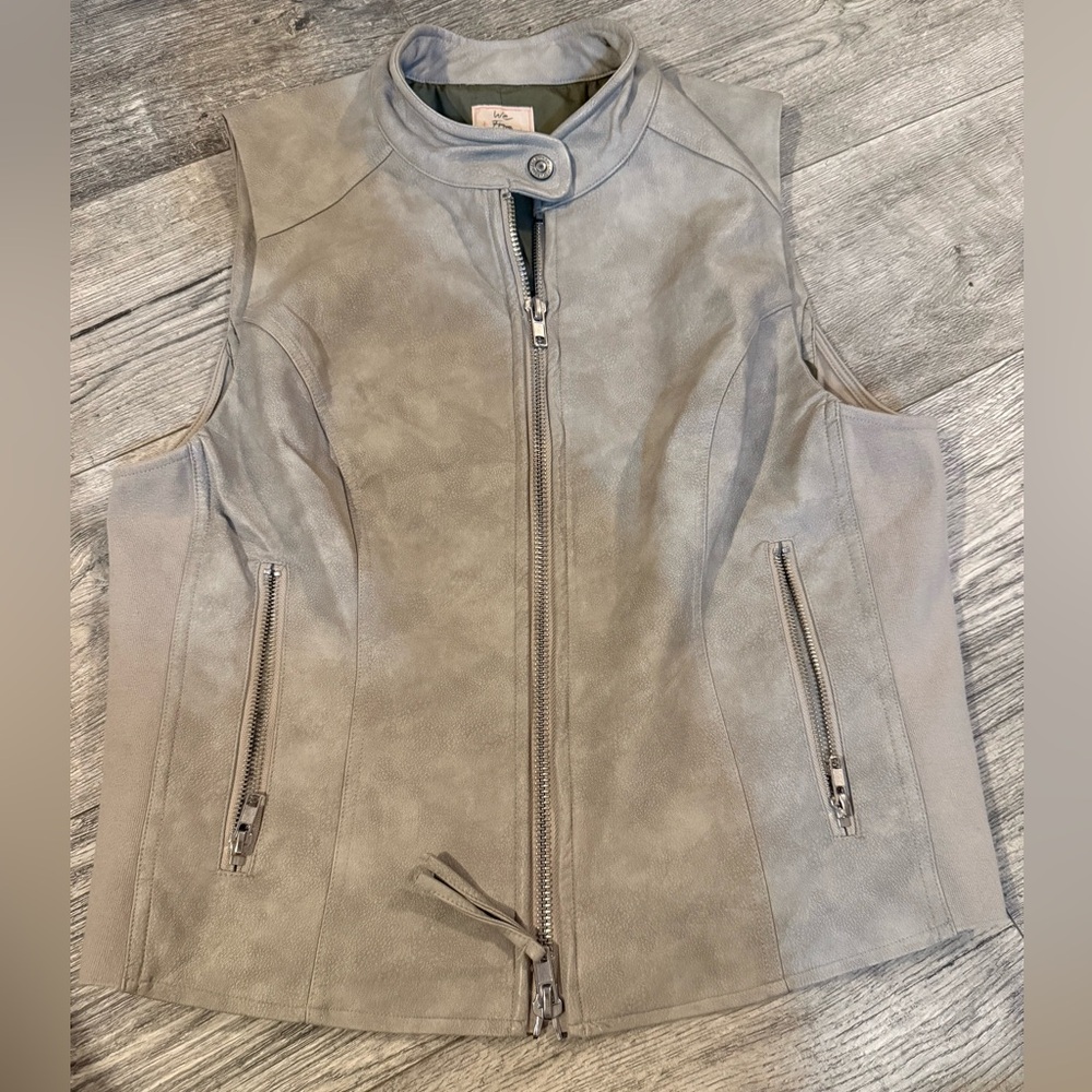 We the free vegan leather vest